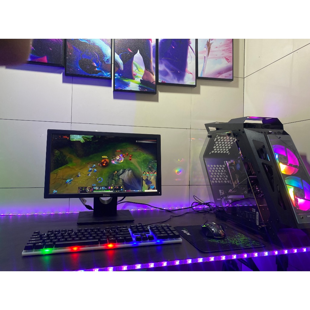 Case Pc Máy Tính Robot Gaming HNQ Cao Cấp Core i5 i7, Ram 8Gb, SSD 256Gb, Card rời 1xxx Chiến Mọi Thể Loại Game Online | BigBuy360 - bigbuy360.vn