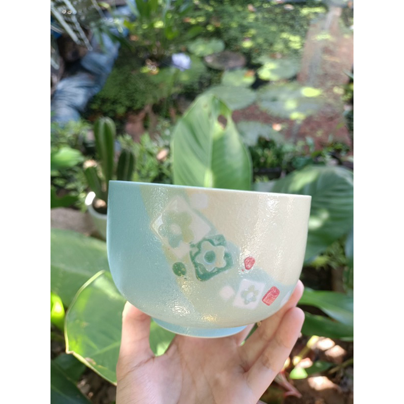 Bát gốm men siu đẹp