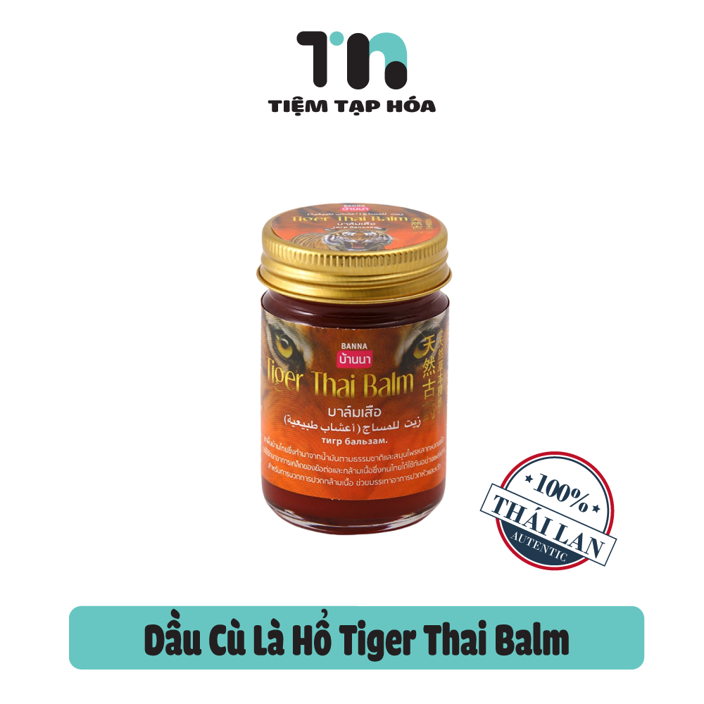 Dầu Cù Là Hổ Tiger Thai Balm Thái Lan 50g