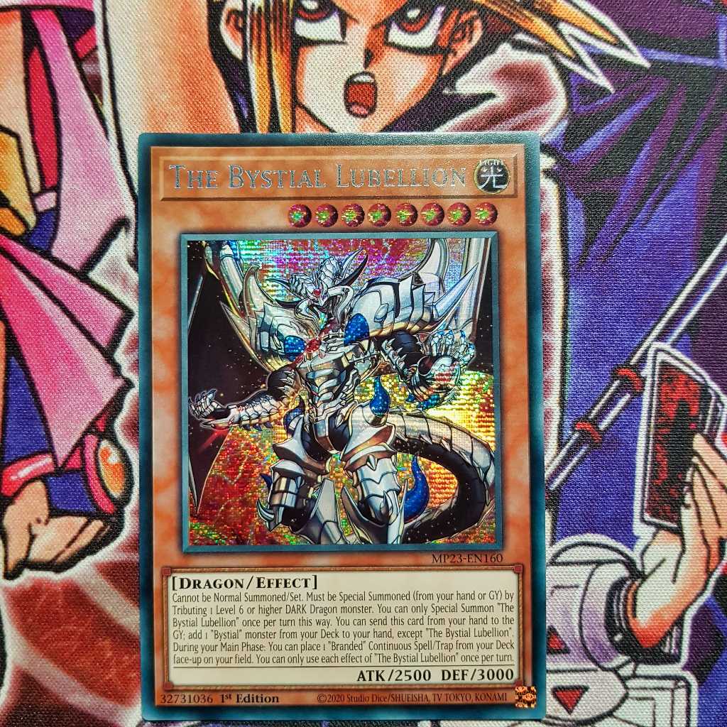 Thẻ bài Yugioh chính hãng | The Bystial Lubellion | MP23 Secret rare.