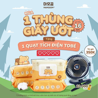 1 thùng 16 gói khăn ướt Mamogom date 2025