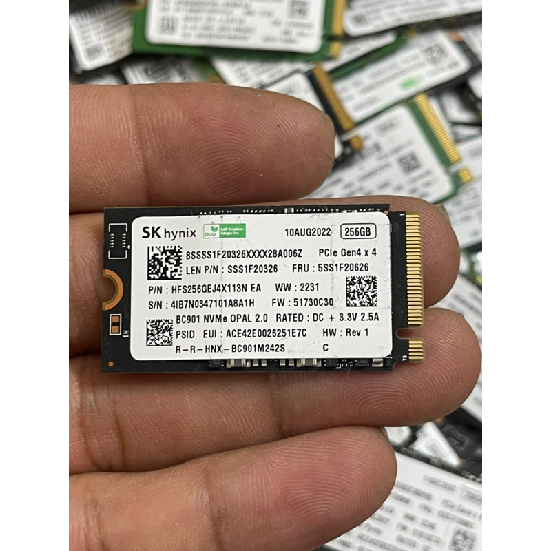 Ổ Cứng SSD 256GB SK hynix BC711 M.2 2242 PCIe NVMe Gen 3×4 - Bảo Hành 3 tháng