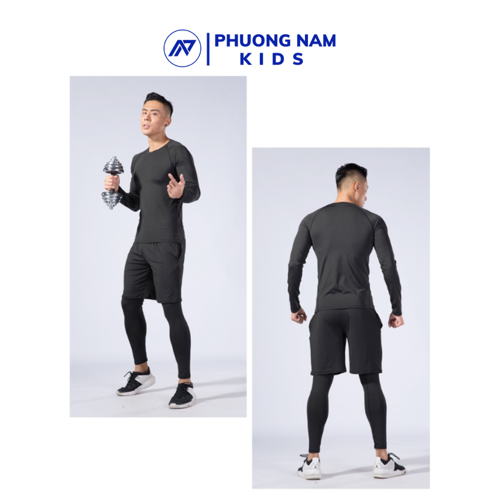 Áo giữ nhiệt nam,áo pro combat dài tay tập gym chơi thể thao chất liệu cao cấp co giãn 4 chiều