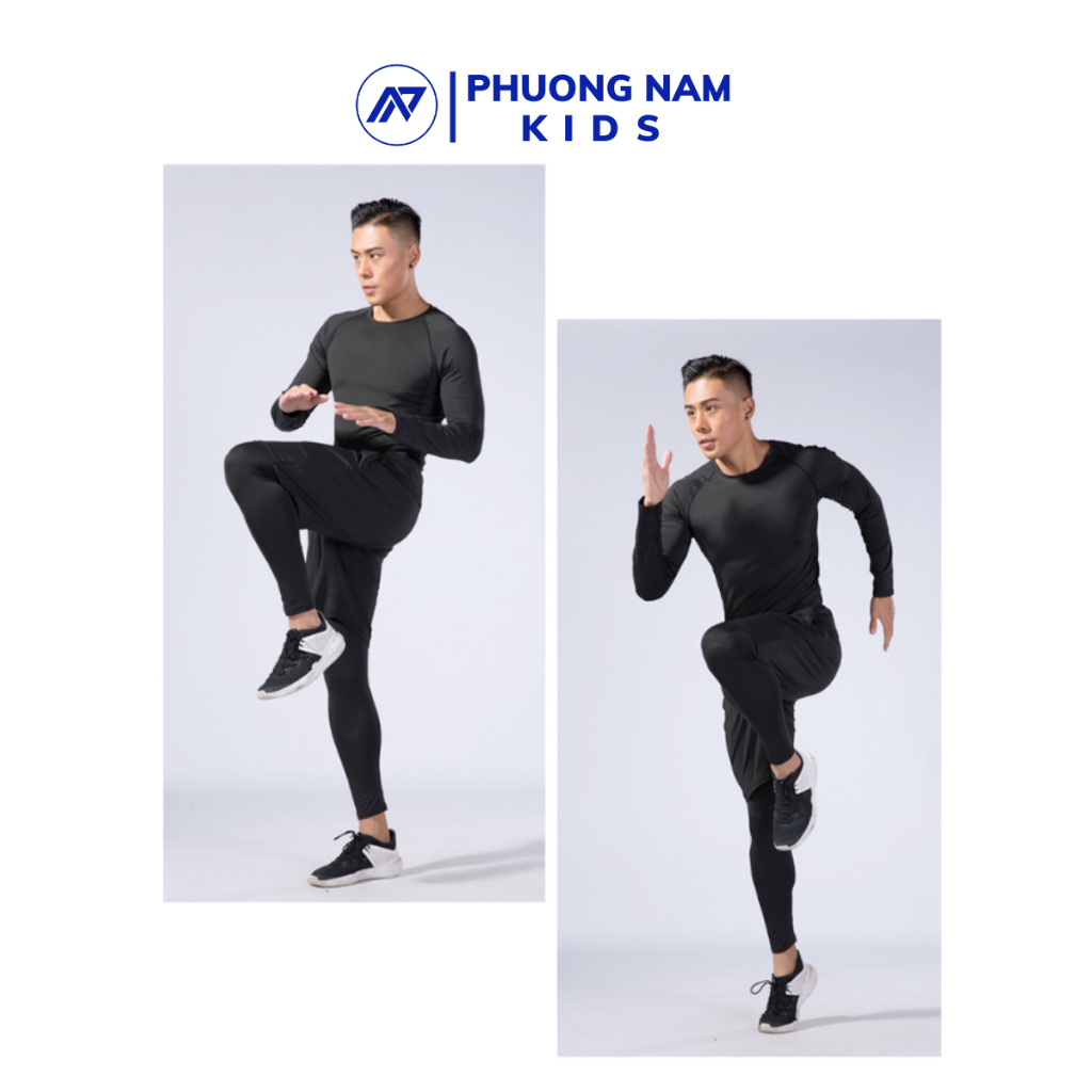 Áo giữ nhiệt nam,áo pro combat dài tay tập gym chơi thể thao chất liệu cao cấp co giãn 4 chiều