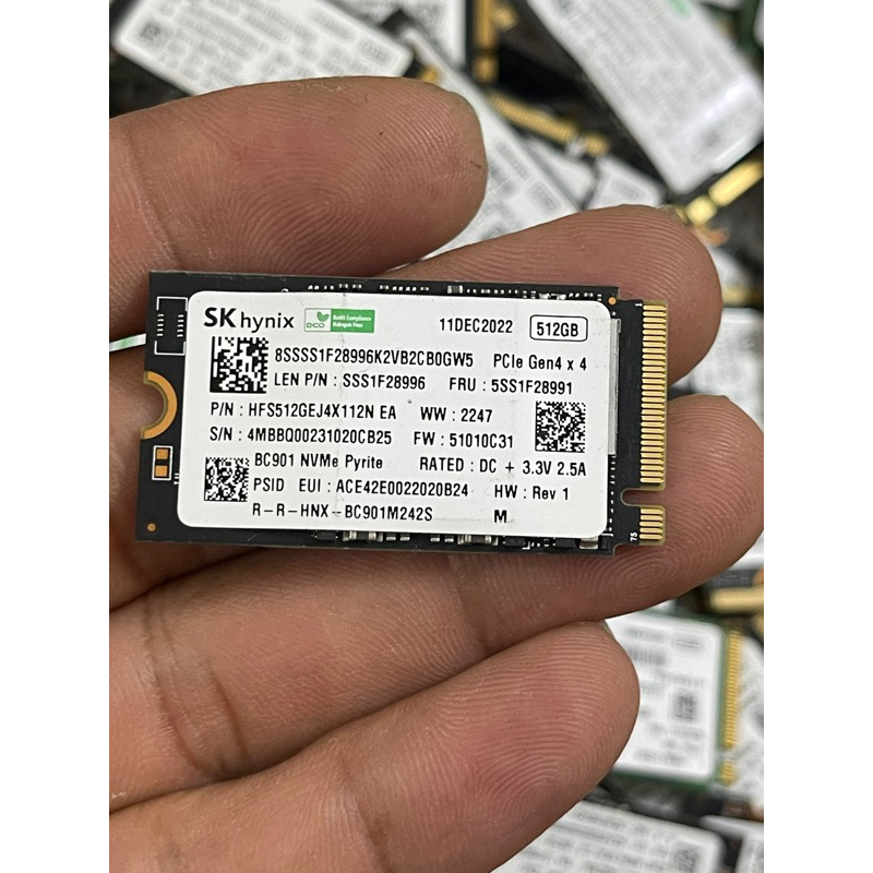 Ổ cứng SSD SK Hynix BC711 512GB M2 Nvme 2242 gen 3x4 - BH 3 tháng
