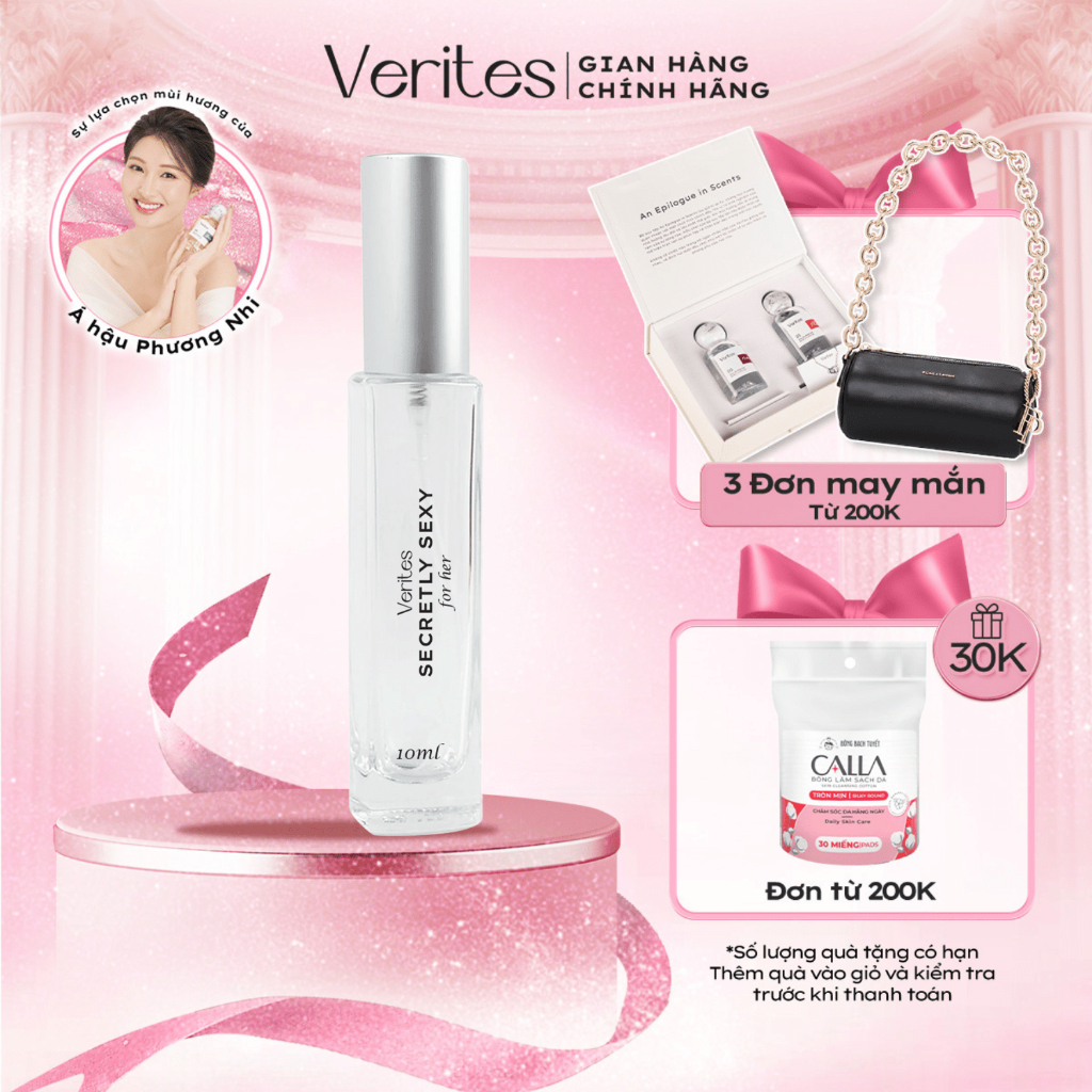 Bộ Sưu Tập Trọn Bộ 11 Hương Nước hoa VERITES Minisize 10ml/chai