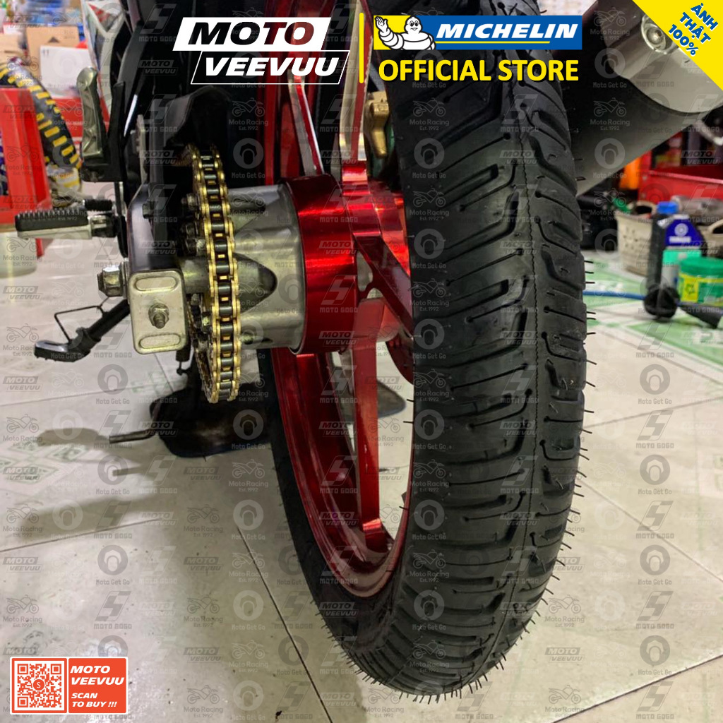 Vỏ lốp xe máy MICHELIN City Extra đủ size 60 70 80 90 100 110 120 130 140 150 10 14 16 17 2.25 2.50 2.75