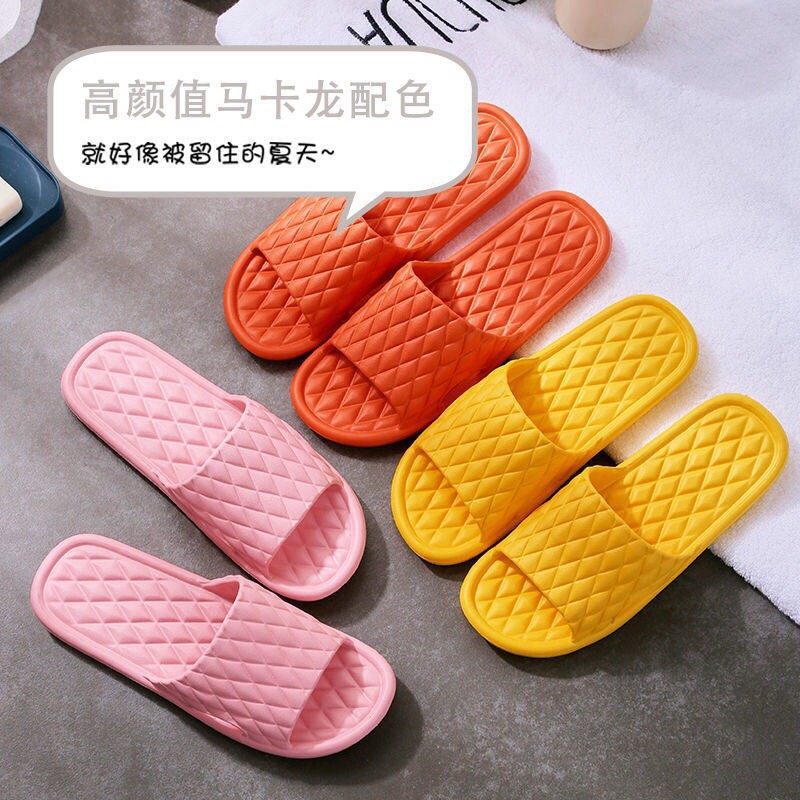 Dép đi trong nhà siêu nhẹ siêu bền họa tiết hình trám, chất liệu eva không ngấm nước chống trượt