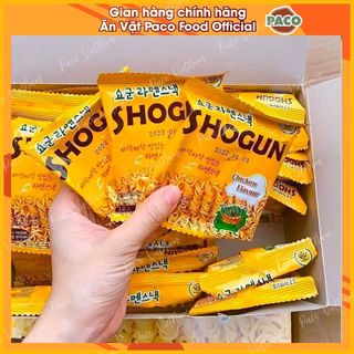 Thùng 30 gói 18g-mì tôm trẻ em vị gà shogun hàn quốc đồ ăn vặt ngon thùng 540g