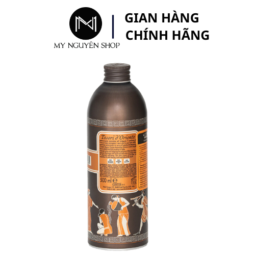 Sữa tắm nước hoa Ý Tesori d'Oriente chính hãng 500ml hương thơm lưu trữ cả ngày kèm vòi