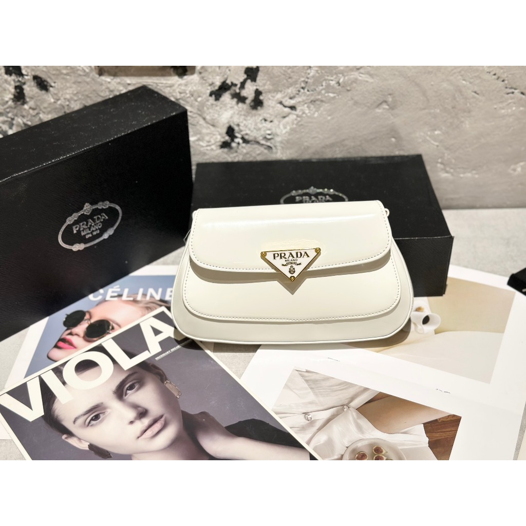 TÚI PRADA DA BÓNG KẸP NÁCH SZ24