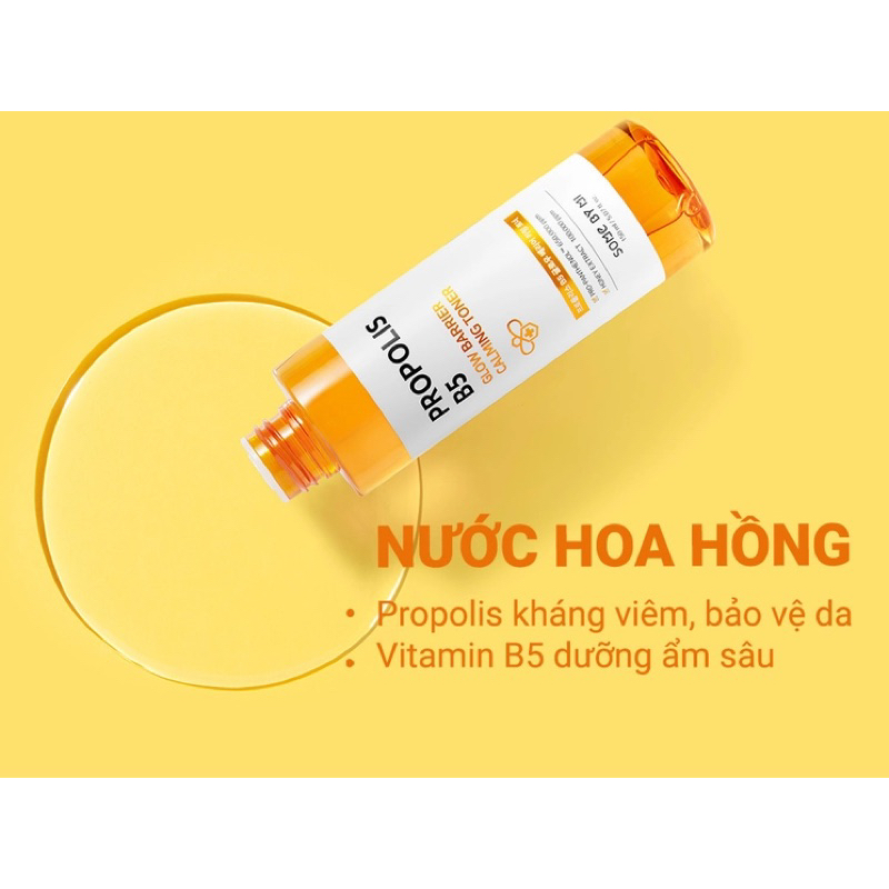 Nước hoa hồng Some By Mi Propolis B5 Glow Calming Toner 150ml