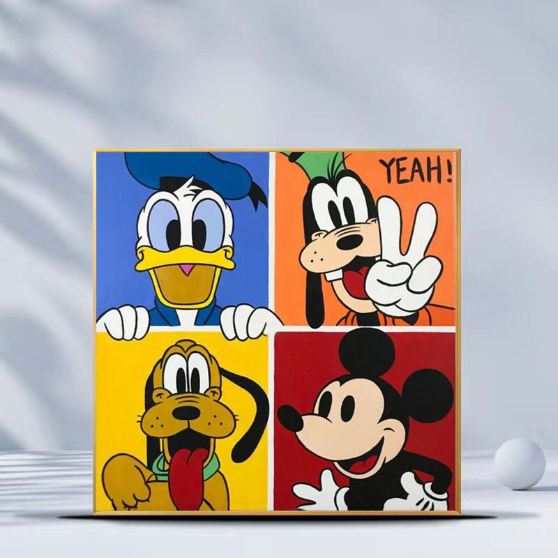 TRANH SỐ HÓA, TRANH TÔ MÀU THEO SỐ SƠN DẦU 20*20CM