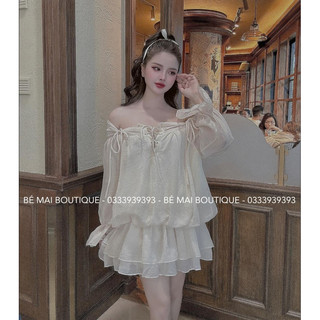 VÁY TƠ BÈO TRỄ VAI