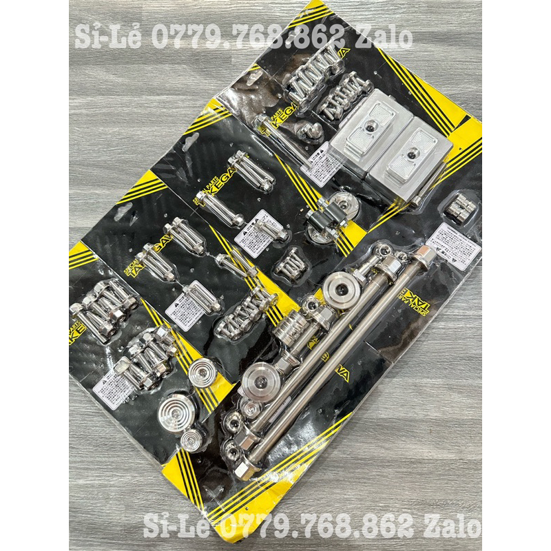 Bộ ốc full xe máy salaya inox304 takegawa Ex 2010 135 150 155 Winner winner X v2 v3 Future led Vario 150 Sirus raidew Fi