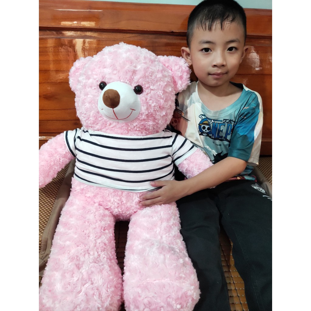 Thú gấu nhồi bông, gối ôm Teddy to bự đủ kích thước 80cm, 1m, 1m2 làm quà tặng siêu dễ thương - SANBEO.VN
