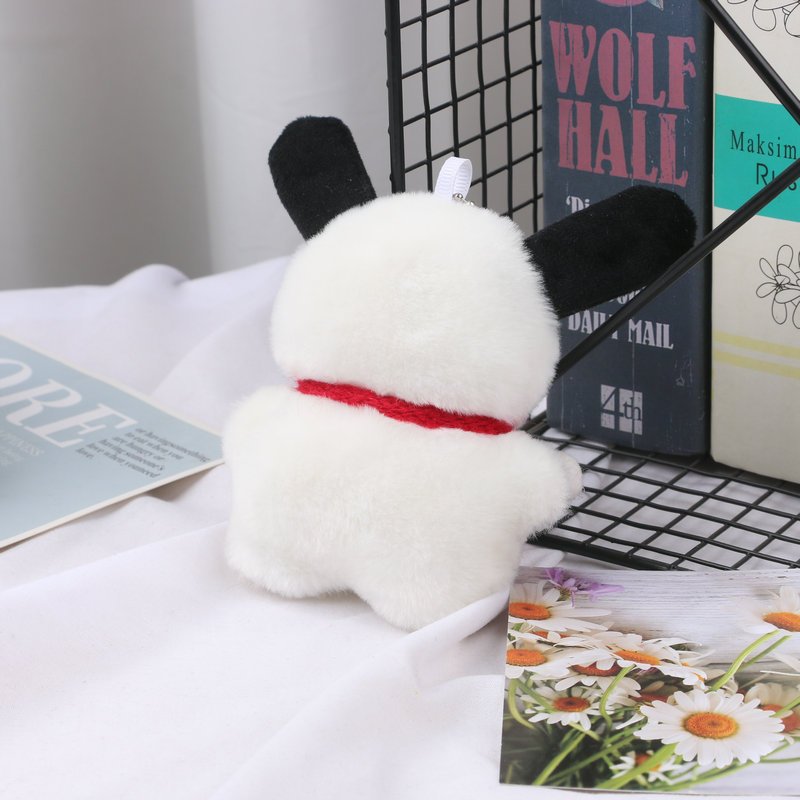 Móc khóa nhồi bông chó Pocha, móc cài balo, túi, móc chìa khóa