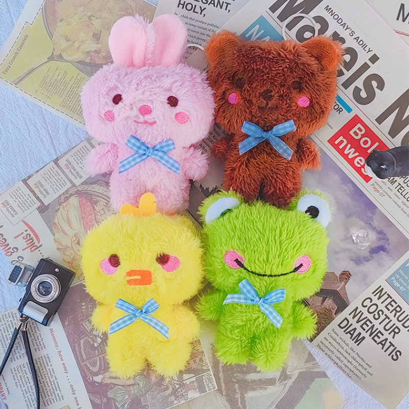 Móc khóa nhồi bông chó Pocha, móc cài balo, túi, móc chìa khóa
