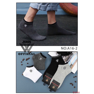 VỚ TẤT NGẮN CỔ NAM NỮ CAO CẤP, SÉT 3 ĐÔI VẢI COTTON CO GIÃN, KHÁNG KHUẨN KHỬ MÙI MỒ HÔI CHÂN KHI ĐI GIÀY SOCKS ADSA16-2