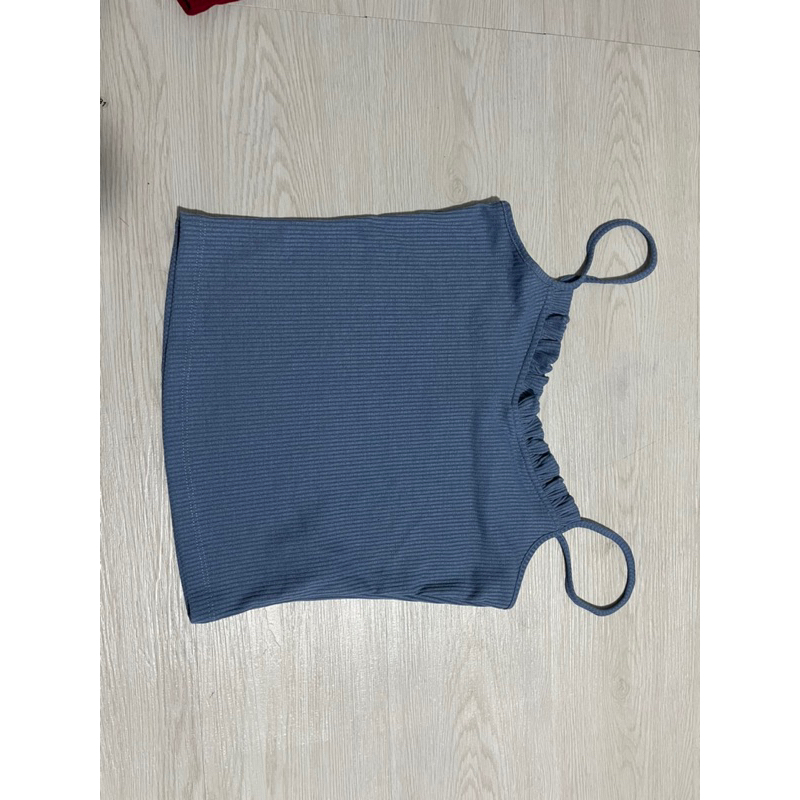 Áo 2 dây f21 xuất khẩu chất siêu co giãn.