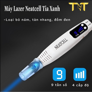 [Bảo hành 12th]Máy xoá xăm mini xanh và đỏ Neatcell