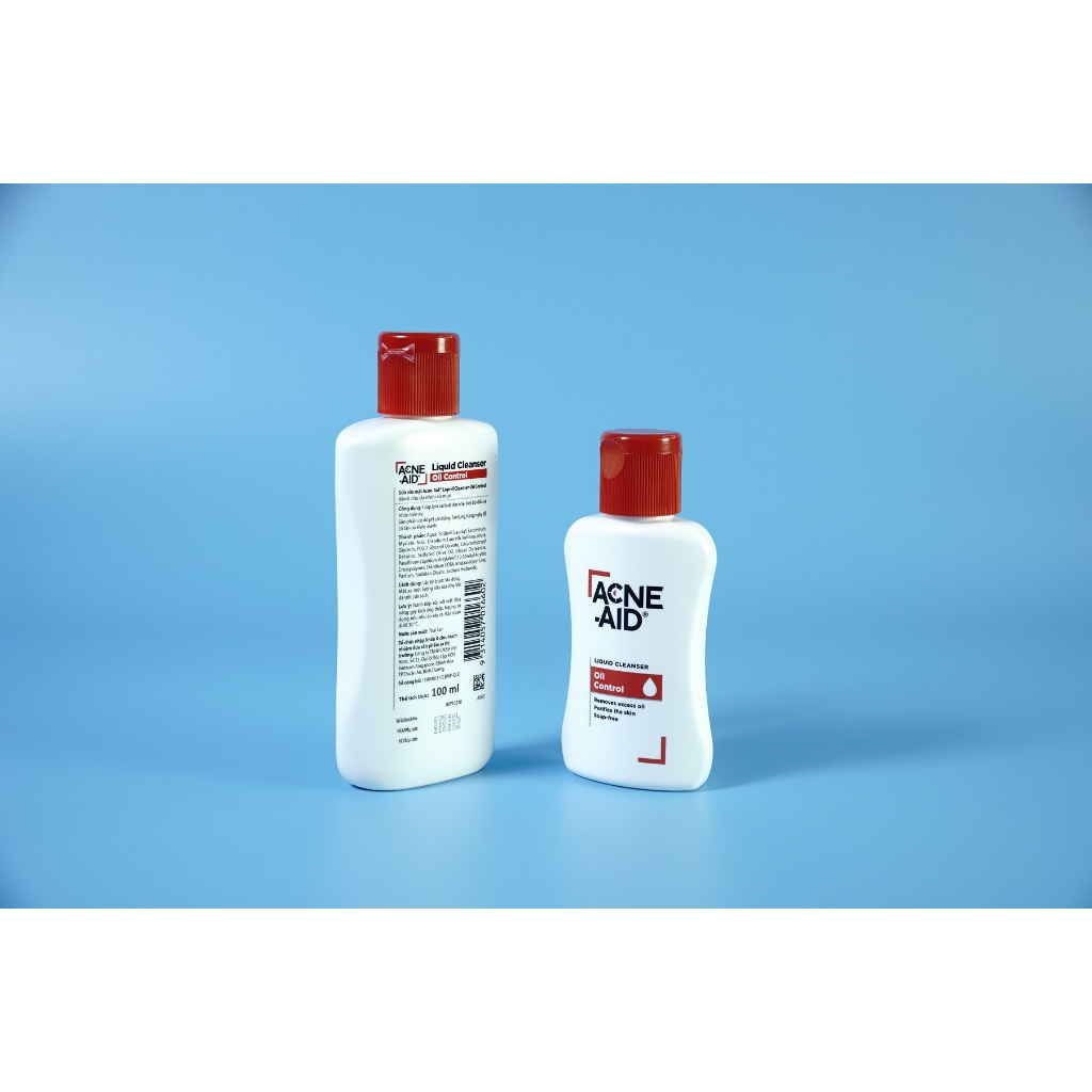 Sữa rửa mặt Acne-Aid Liquid Cleanser giảm nhờn, ngừa mụn trứng cá 50ml & 100ml