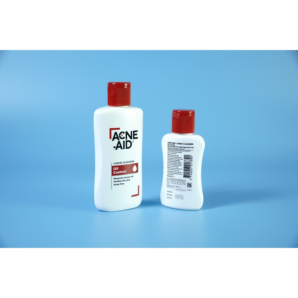 Sữa rửa mặt Acne-Aid Liquid Cleanser giảm nhờn, ngừa mụn trứng cá 50ml & 100ml