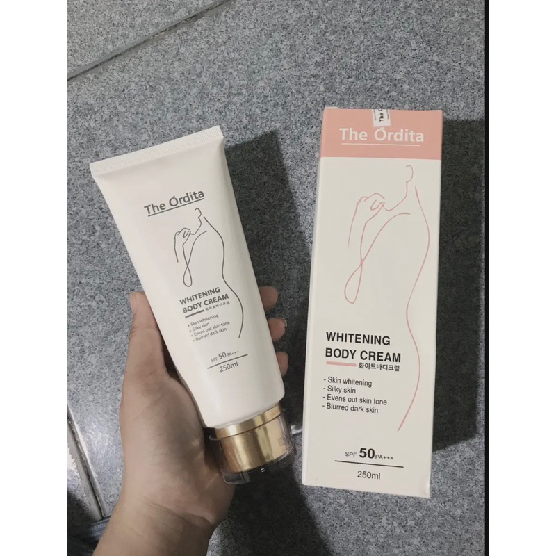 Kem body dưỡng trắng The Ordita