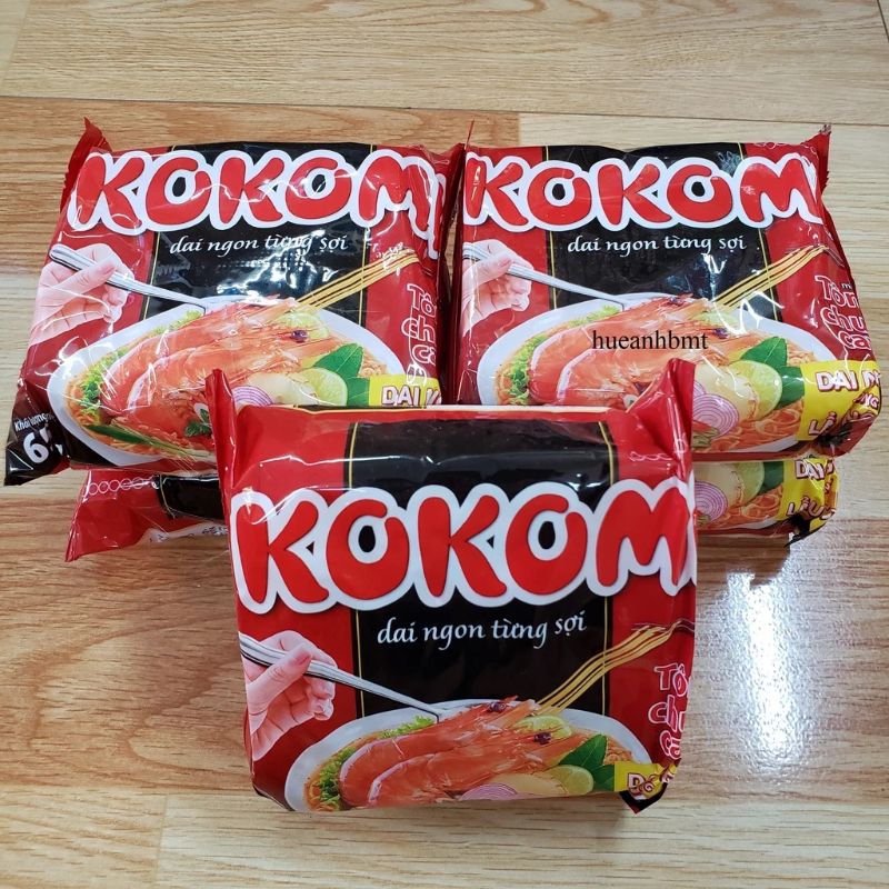 15 GÓI Mì KOKOMI TÔM CHUA CAY GÓI 65G