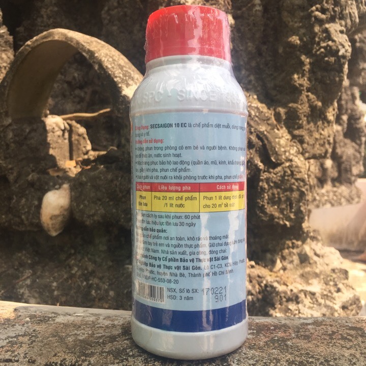 Trừ muỗi trên y tế Secsaigon 450ml