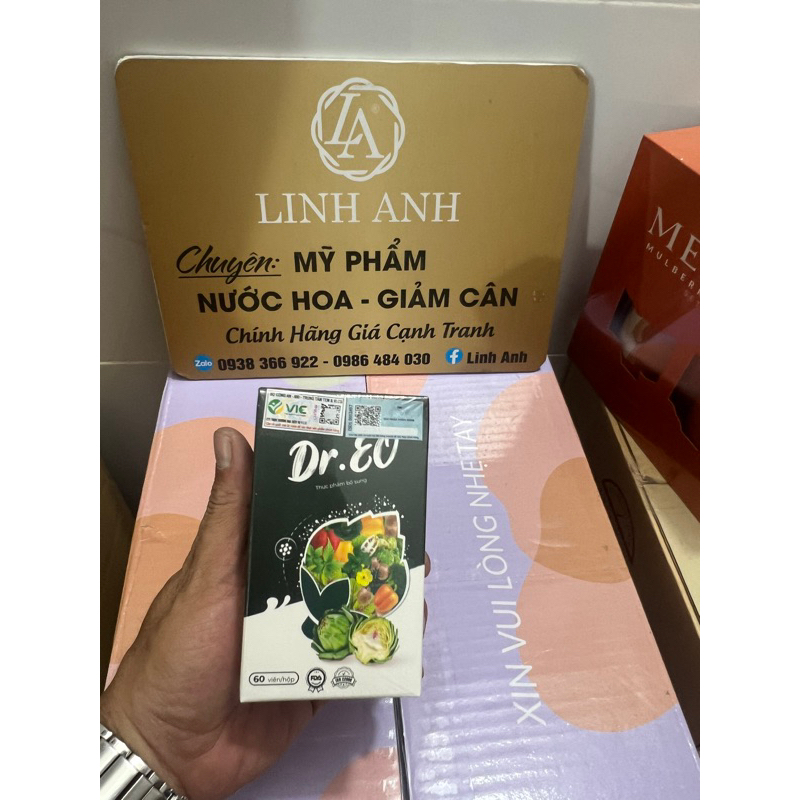 VIÊN XƠ THẢO MỘC DR EO CHÍNH HÃNG VIC HỘP 60 VIÊN- Chính hãng