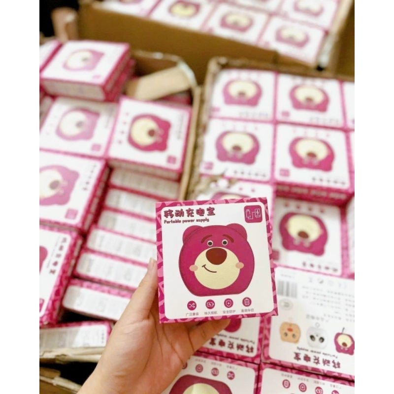 Sạc dự phòng gấu dâu 20000MAH