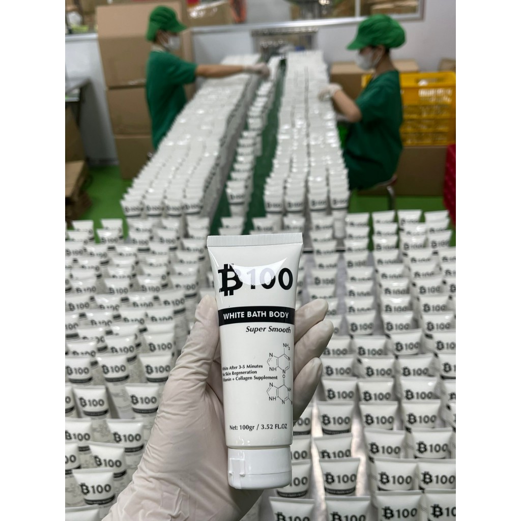 - KEM TẮM TRẮNG B100