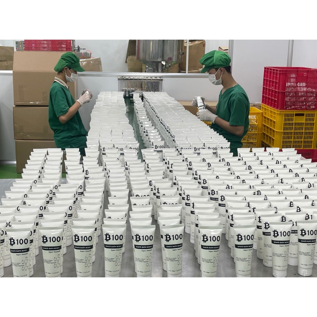 - KEM TẮM TRẮNG B100