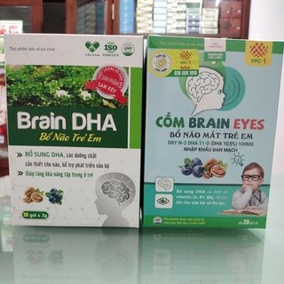Cốm bổ não trẻ em BRAIN DHA - Cốm Brain Eyes DHA hỗ trợ bổ não, sáng mắt, tăng sự tập trung và ghi nhớ, tăng đề kháng