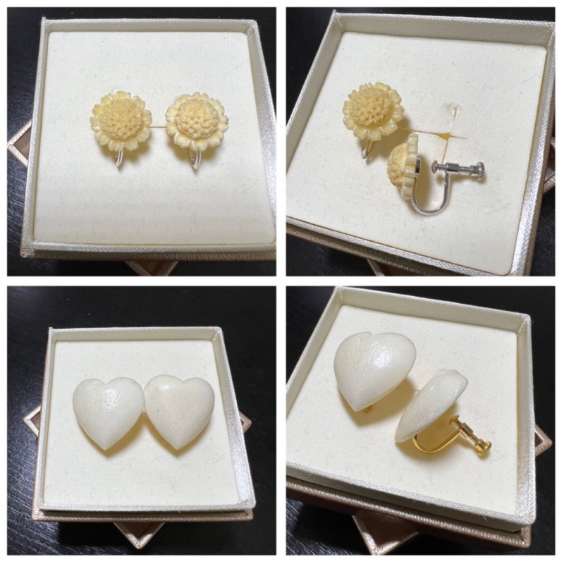 Bông tai dạng kẹp, chất liệu xg