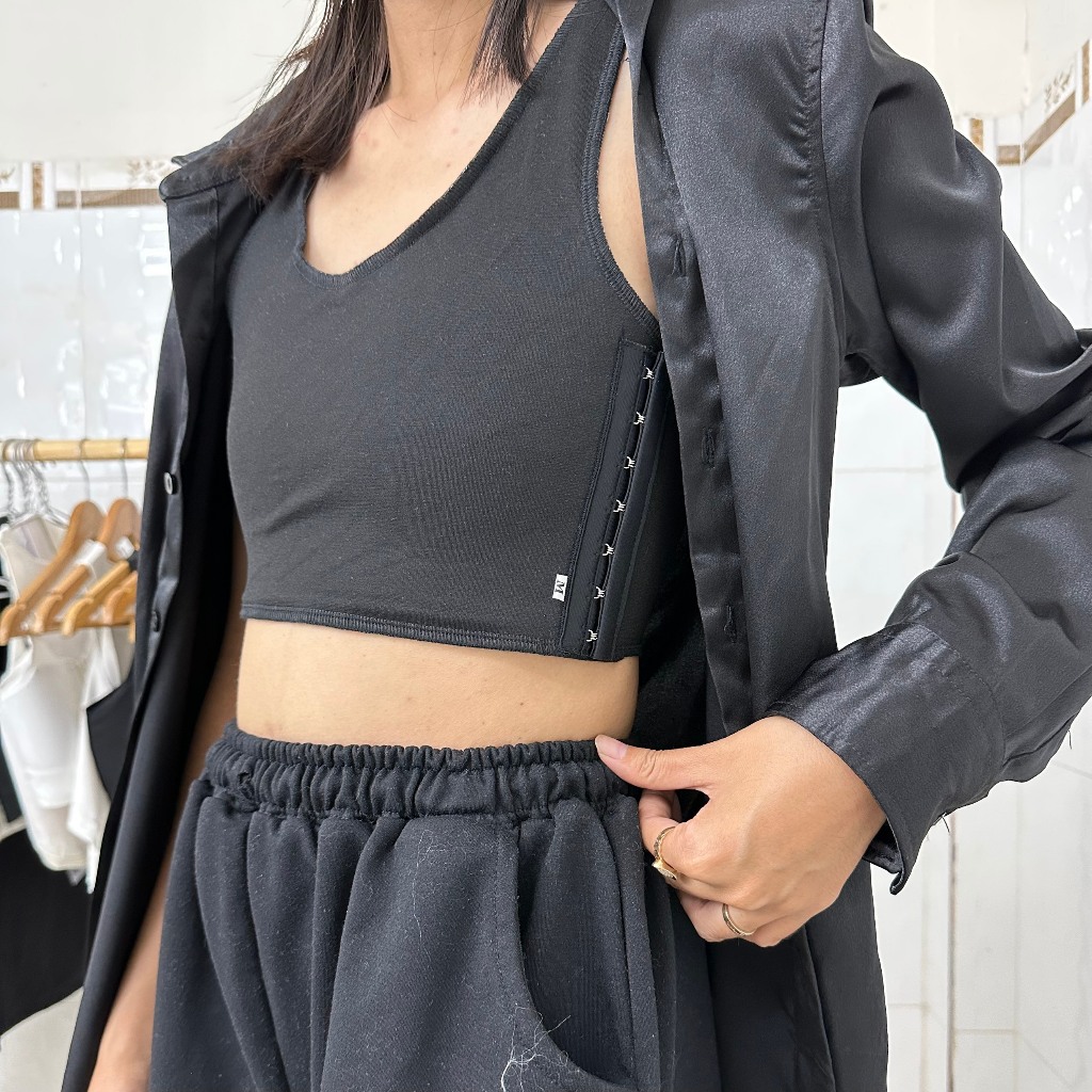 Áo Nịt Tomboy CHẤT COTTON - KHÔNG VIỀN KHÔNG LÓT shop TGTB không gây cộm cứng, khó chịu