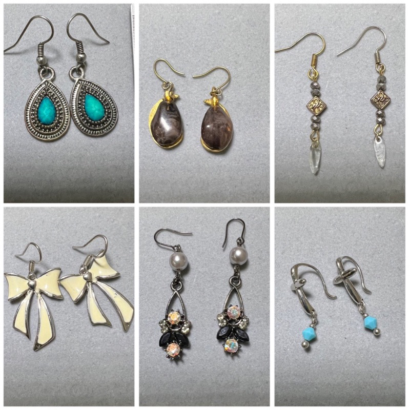 Bông tai móc nhiều mẫu