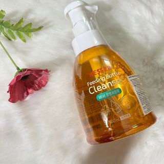 Nước rửa bình sữa Wesser 500ml dạng chai vòi tạo bọt