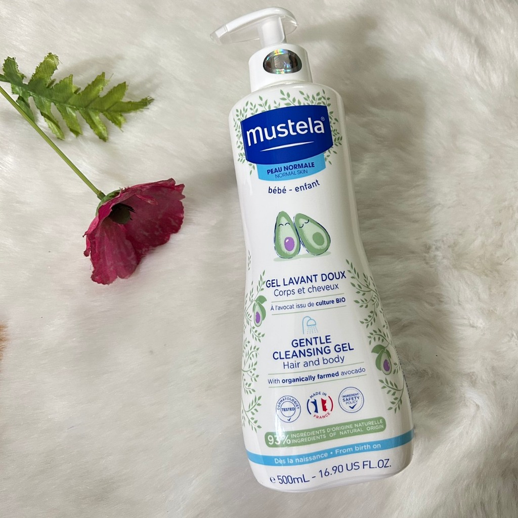 Mẫu mới - Tắm gội Mustela 2in1 500ml - Pháp