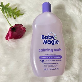 Tắm gội baby magic 488ml - hương lavender - mỹ