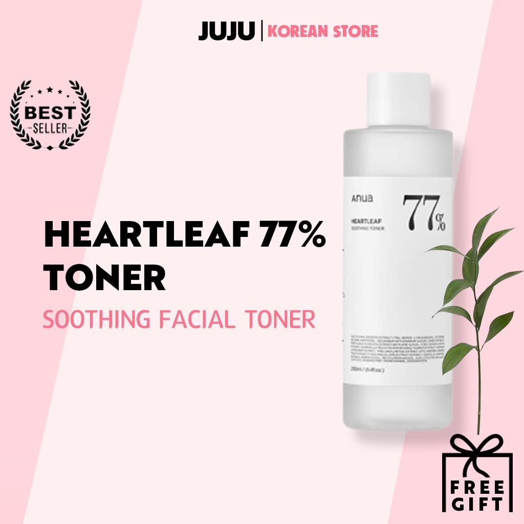 Toner Anua chiết xuất diếp cá làm dịu, dưỡng da Anua Heartleaf 77% Soothing Toner 250ml
