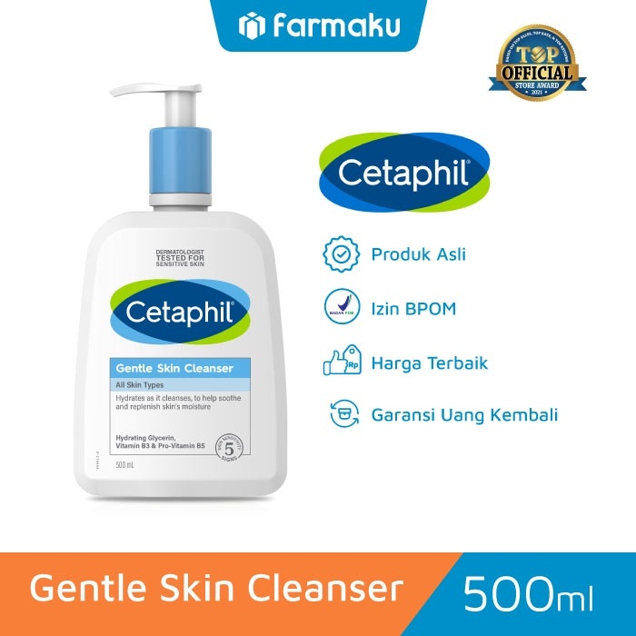 Sữa Rửa Mặt Cetaphil Gentle Skin Cleanser 500ml chính hãng
