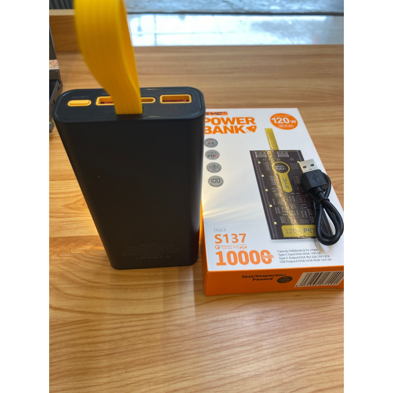 Sạc dự phòng SYC 10.000 mAh 120W sạc siêu nhanh ⚡️⚡️⚡️