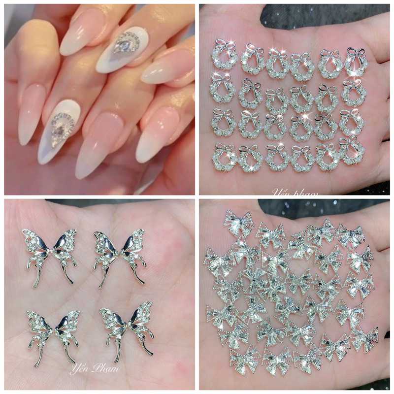 Charm kiểu  trang trí móng tay siêu xinh - charm nail