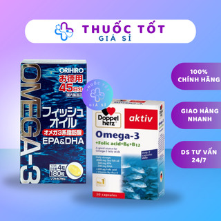  Viên uống dầu cá Omega 3 giúp bổ mắt bổ não bảo vệ tim mạch ổn định huyết áp giảm mỡ máu 