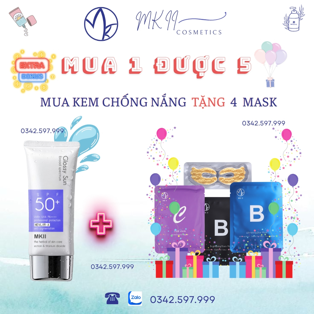 Kem Chống Nắng Cho Da Đang Treatment - MKII COSMETIC VIETNAM