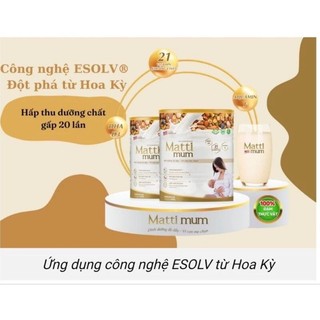 Sữa hạt lợi sữa Mattimum