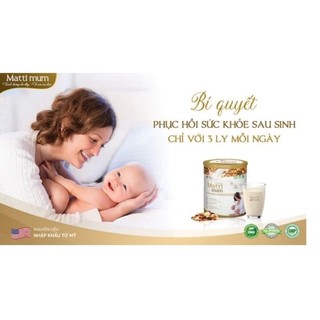 Sữa hạt lợi sữa Mattimum