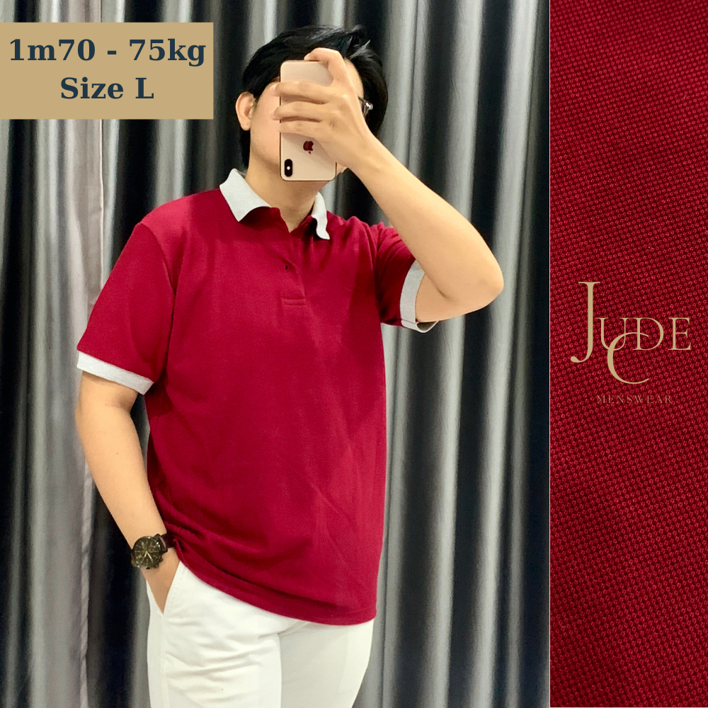 Áo Polo Elegant  vải cotton cá sấu chất lượng JudeC